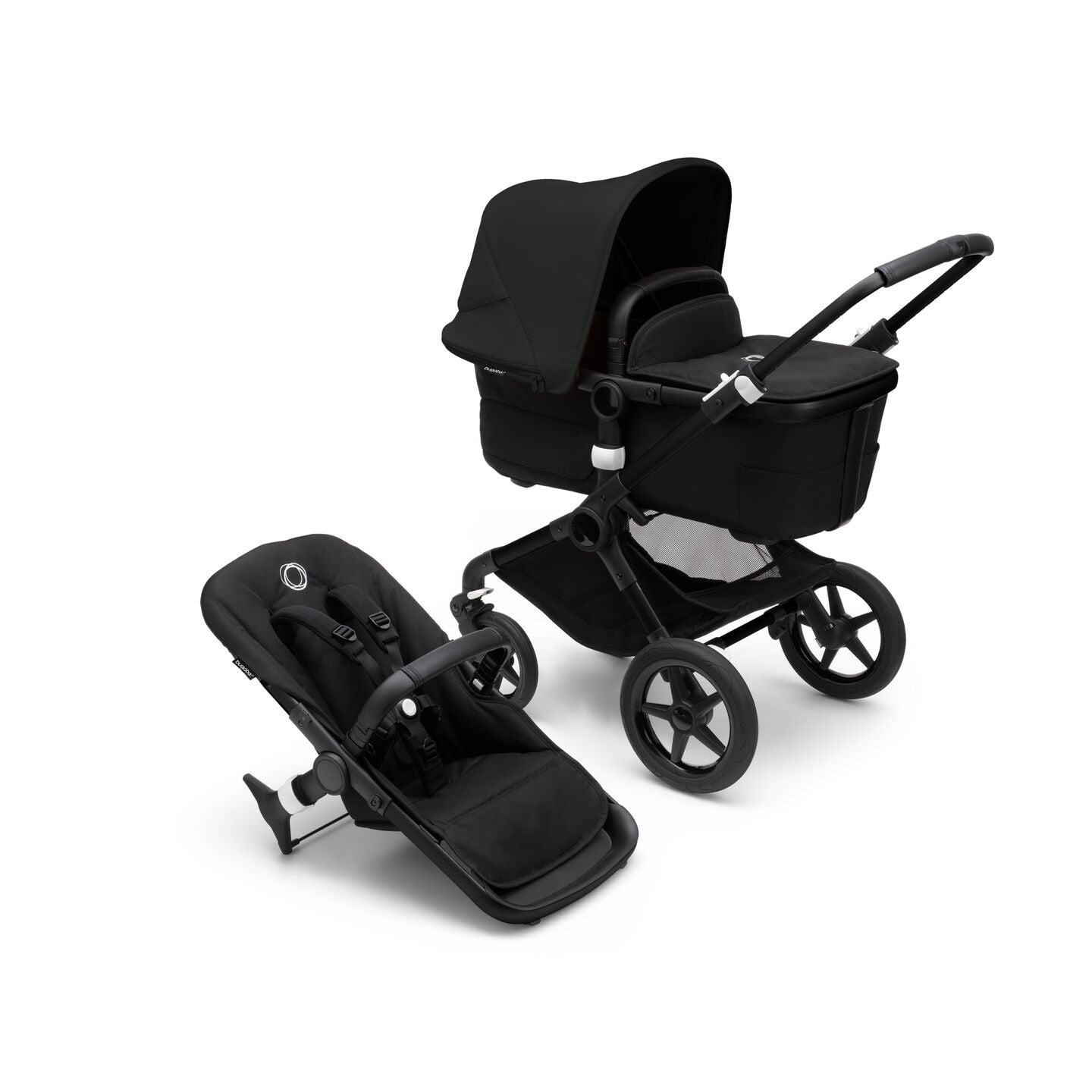 Cochecito DUO Bugaboo Fox 3 Azul Tormenta