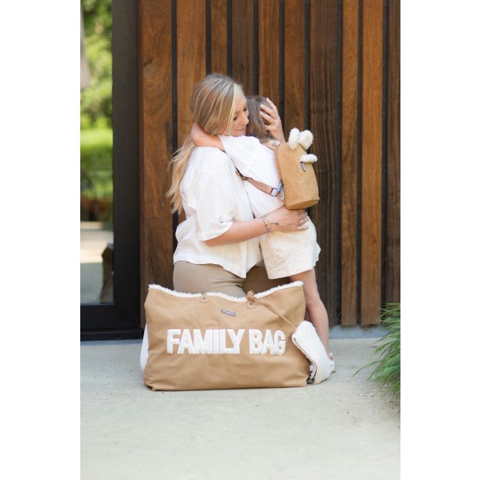 Bolso Maternidad Childhome FAMILYBAG borreguito