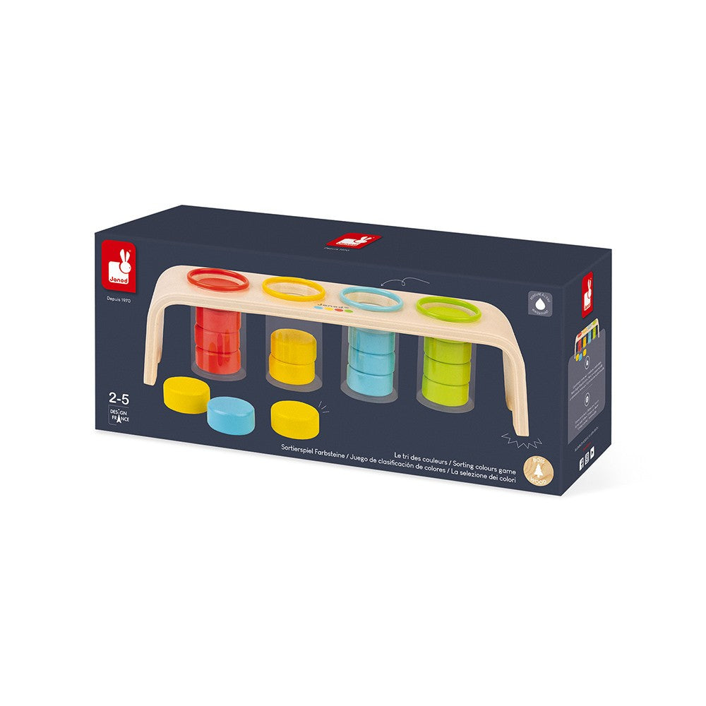 Juego Janod de Clasificación de colores