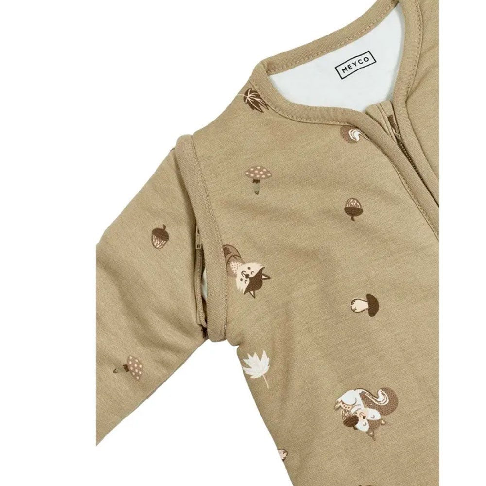 Saco Dormir Con Mangas Meyco Me-Forest Animals