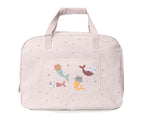 Bolso de Playa con Rejilla Personalizable Monnëka Mermaid Cats