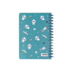 Libreta Tutete Pandas in Space