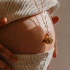 Colgante de Maternidad Ilado con Cordón Moon