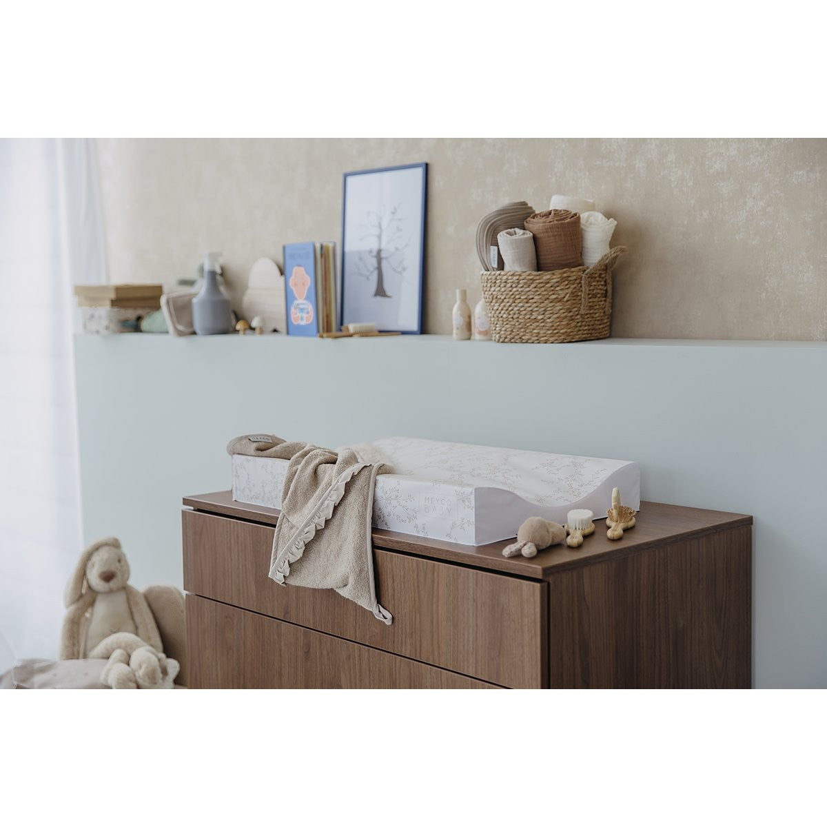 Cambiador Meyco Branches Sand 50X70 Cm