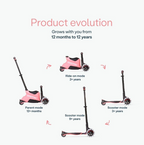 Patinete SmarTrike XTend Scooter RIDE ON 5 en 1