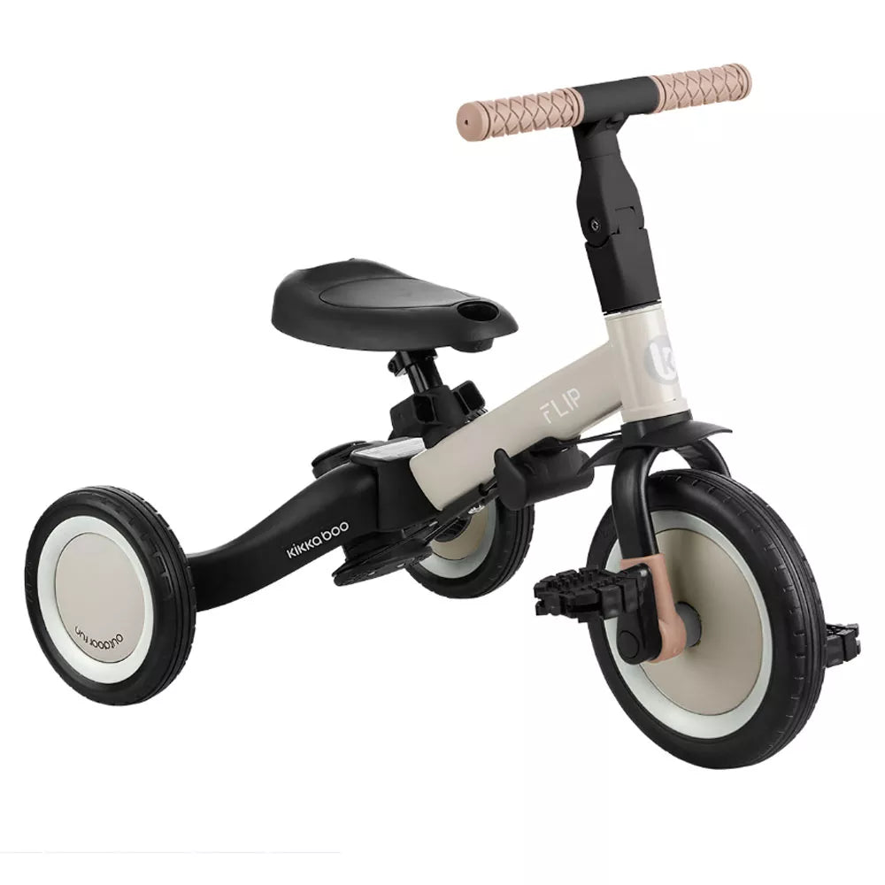 Triciclo con barra KikkaBoo FLiP 5 en 1