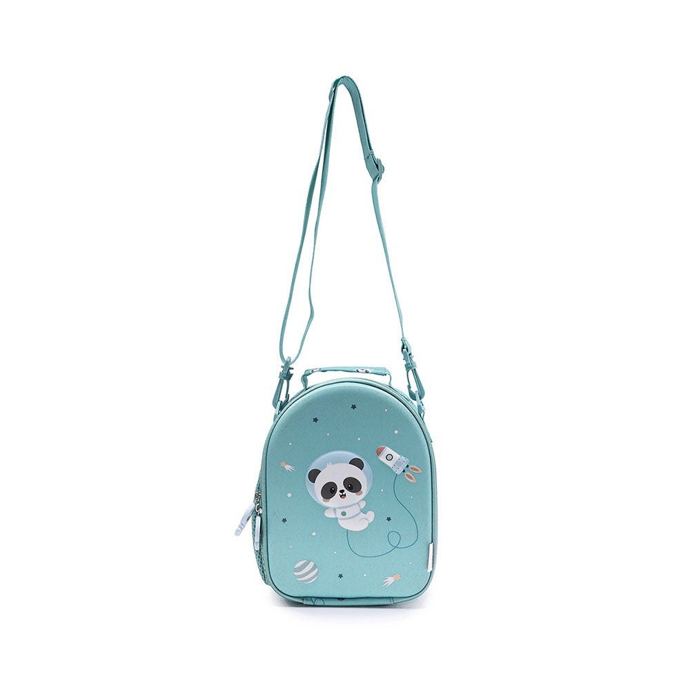 Bolsa merienda térmica 3D Tutete Pandas in Space