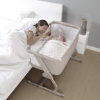 Minicuna Colecho Jane BABY SIDE con Set nordico y sabana