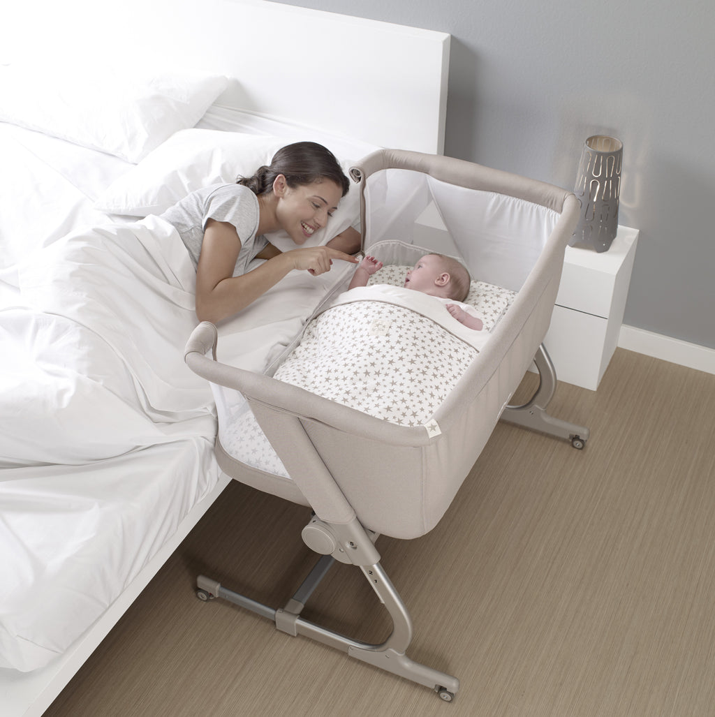 Minicuna Colecho Jane BABY SIDE con Set nordico y sabana