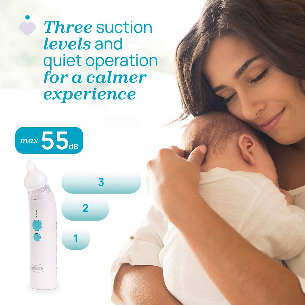 Aspirador nasal eléctrico Chicco Physioclean