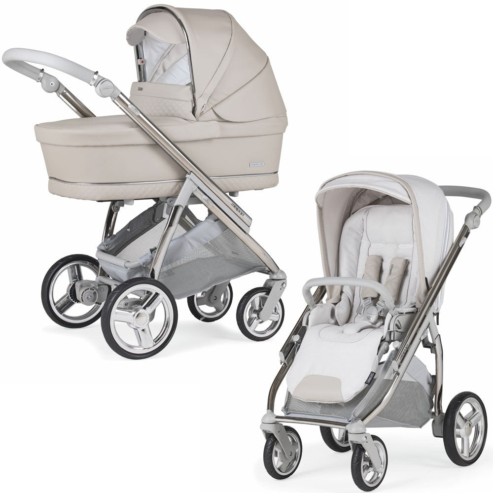 Cochecito Duo Bebecar MINIPOP KP-456 Cromado