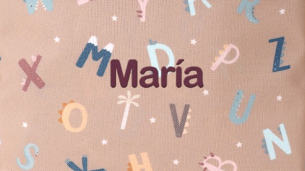 Neceser Tutete Funny Letters Personalizable
