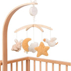 Móvil musical madera Little Dutch Newborn Naturals