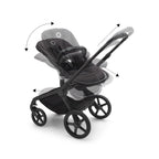 Cochecito DUO Bugaboo Fox 5 Negro Verde Bosque