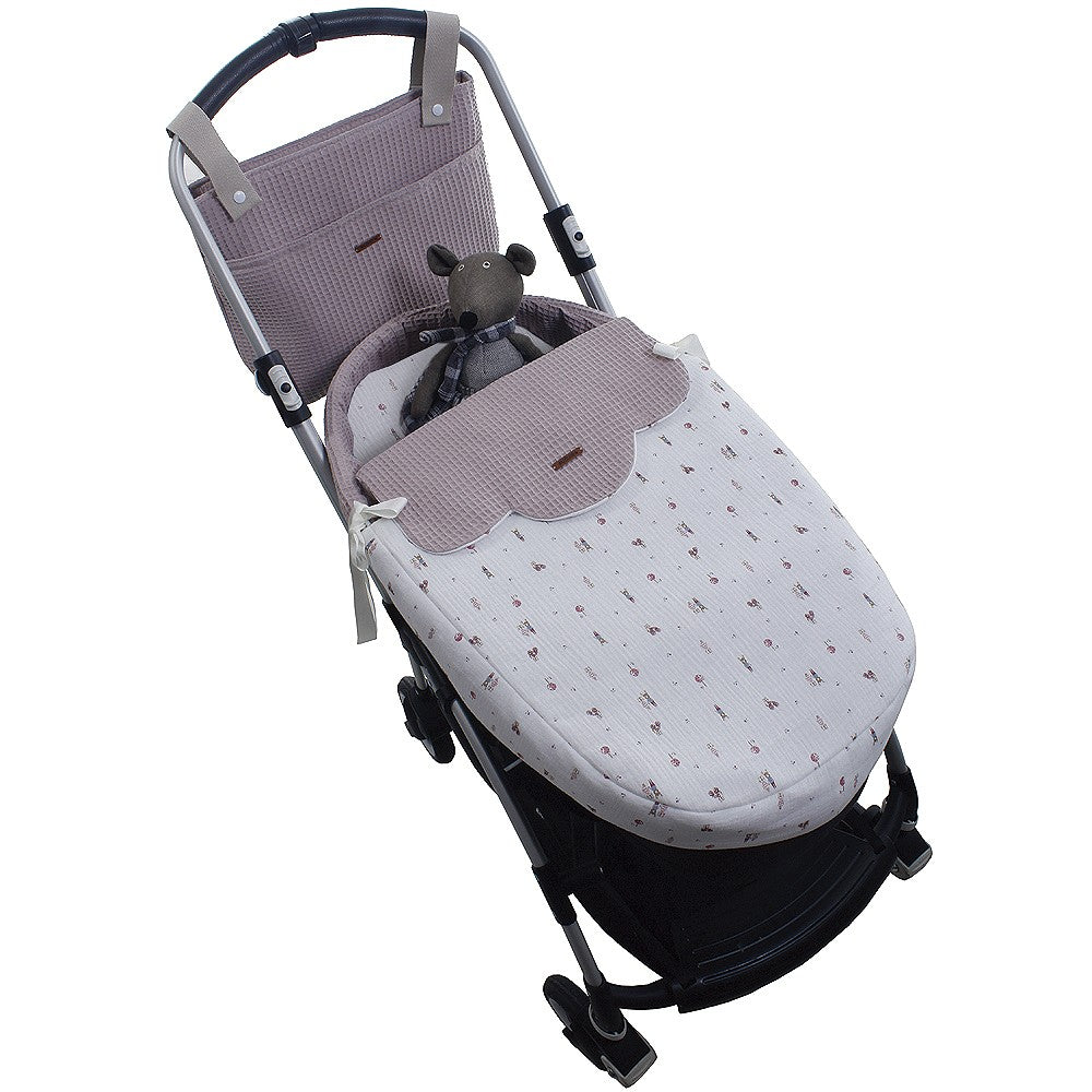 Cubrecoche Reversible Uzturre Tadea