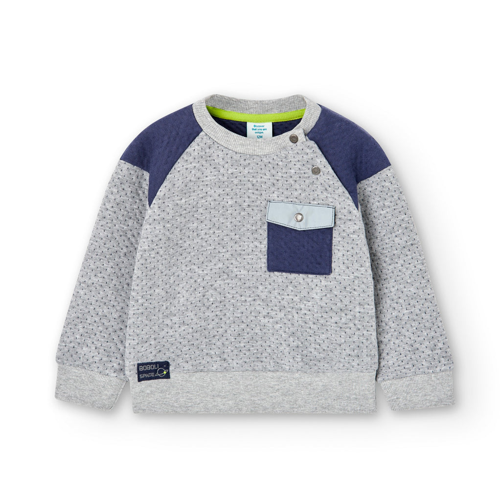 Sudadera Boboli punto acolchado