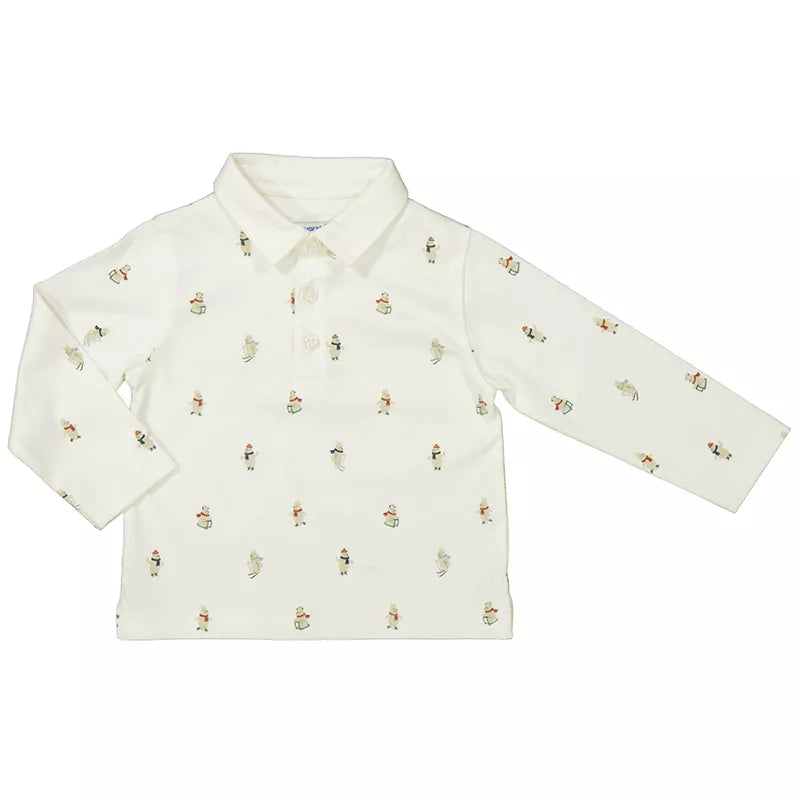 Polo Mayoral manga larga estampado