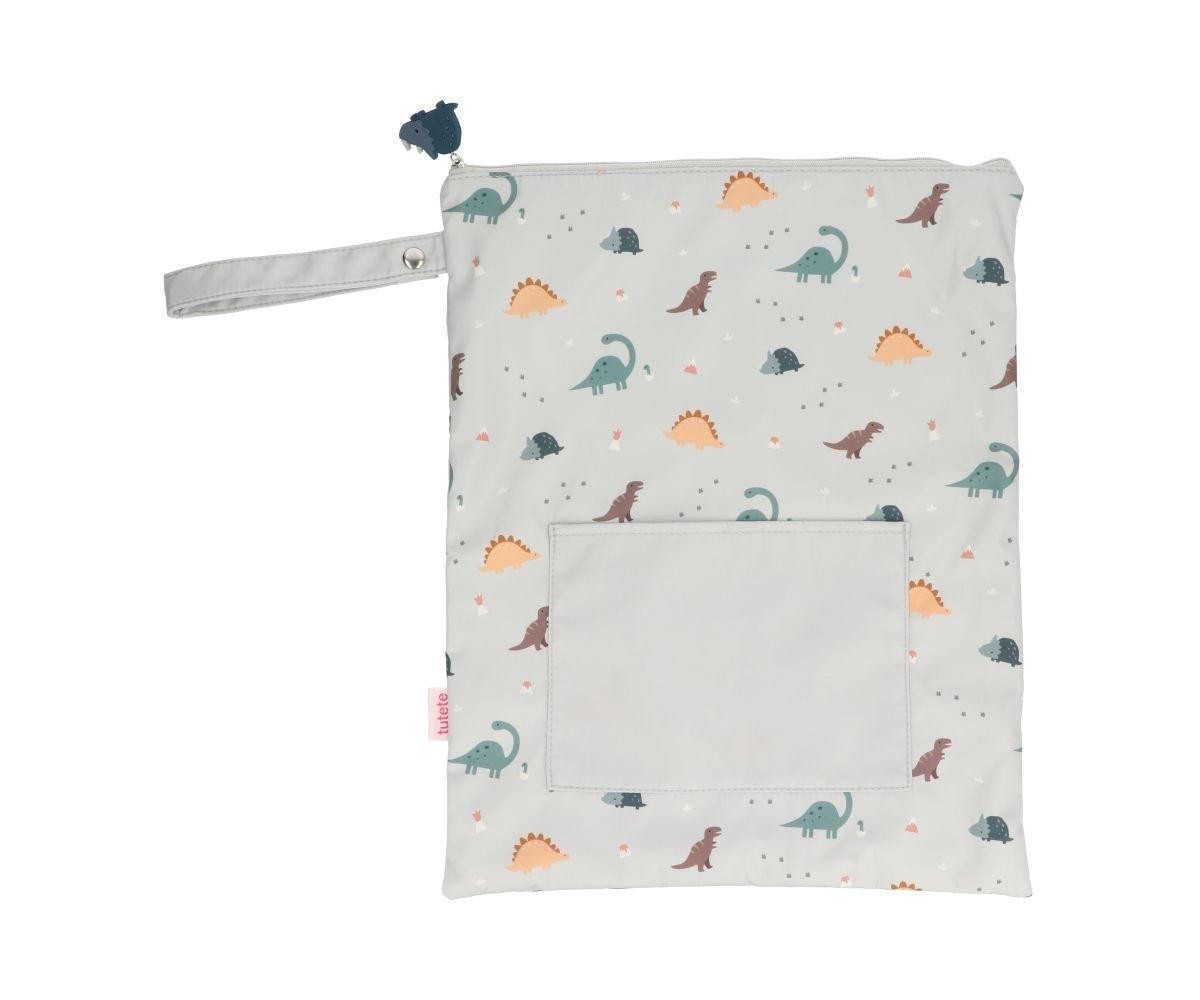 Bolsa Impermeable Grande Tutete Dinos World Personalizable