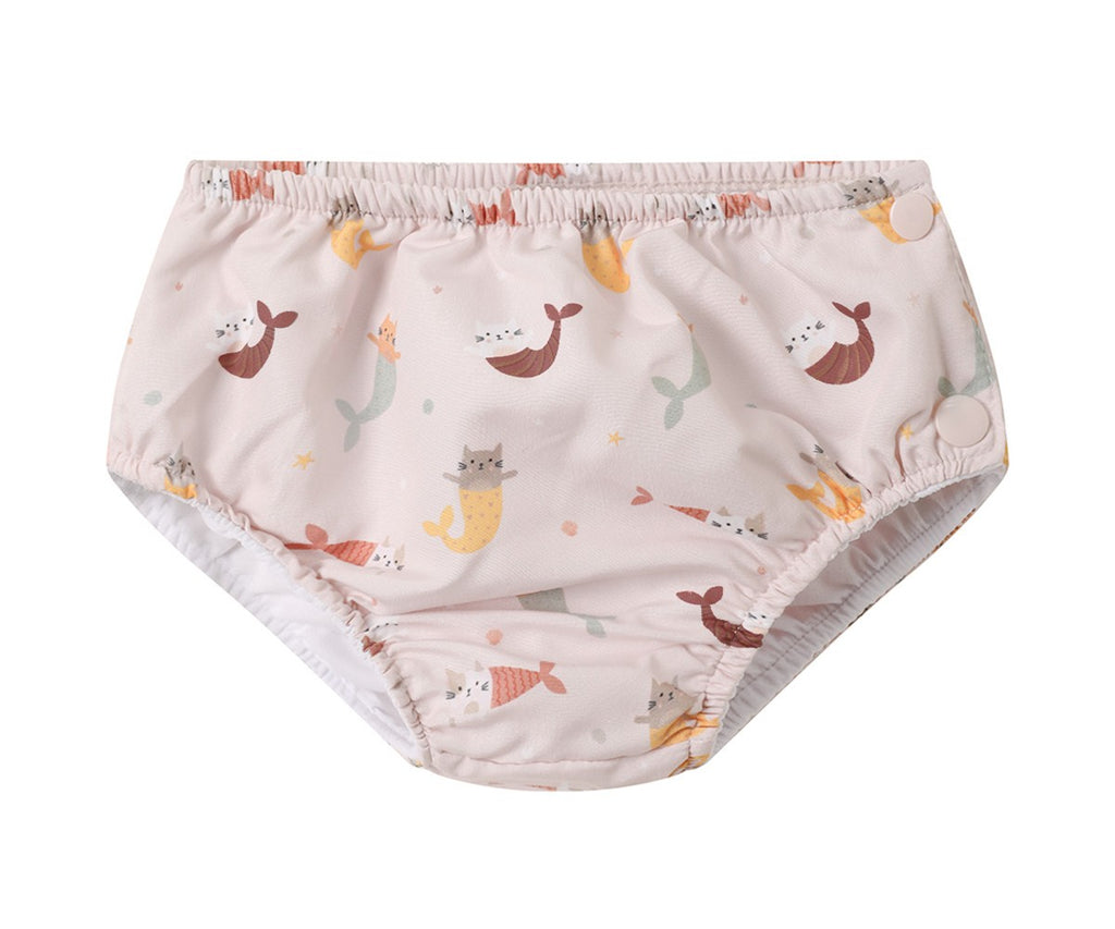 Bañador Pañal Monnëka Volantes Mermaid Cats