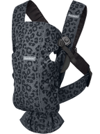 Mochila Portabebe Babybjorn Mini Edición Especial Antracita Leopard 3D Mesh