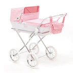 Cochecito de muñecas Arrue Prestigio JR. ROSA con bolso