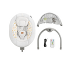 Hamaca electrica Kinderkraft LUMI 2 con mando a distancia