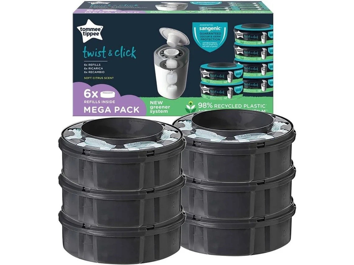 Recambio Contenedor pañales Sangenic Tommee Tippee Twist & Click