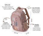 Mochila Mediana + Llavero Tutete Funny Letters