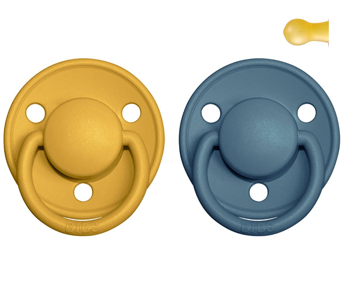 2 Chupetes BIBS De Lux de latex