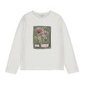 Camiseta Mayoral manga larga flor