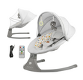 Hamaca electrica Kinderkraft LUMI 2 con mando a distancia