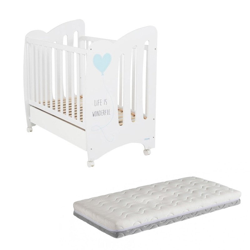 PACK Cuna Micuna Wonderful 60x120 con colchón