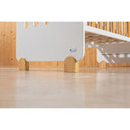 Cuna colecho Interbaby STAR NATURE incluye ruedas y patas natural
