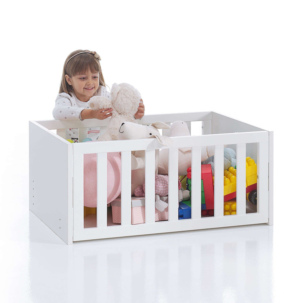 Minicuna Colecho Alondra EQUO GRIS con Set Textil y colchón