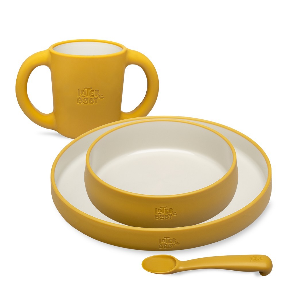 Vajilla Interbaby Aprendizaje con vaso y cubiertos