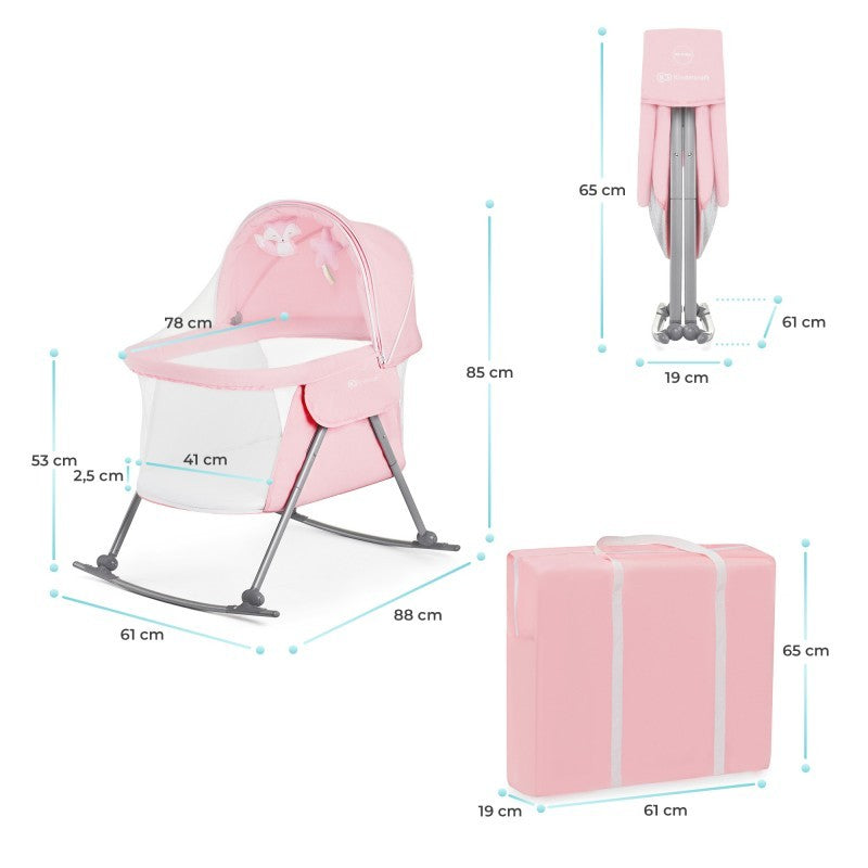 MiniCuna Kinderkraft LOVI 3 en 1