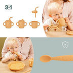 Set comida 9M+ Babymoov Little Art