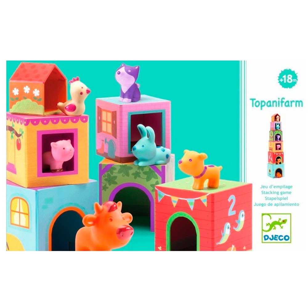 Apilable Djeco primera edad Topanifarm