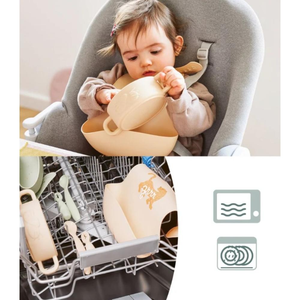 Set comida primeros meses Babymoov Mini Roar