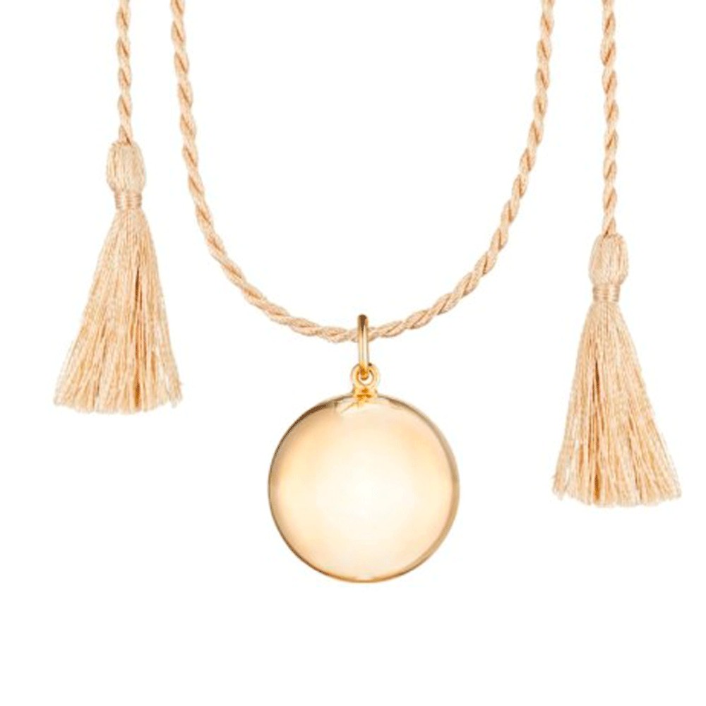 Colgante de Maternidad Ilado Joy Oro cordón Seda