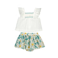 Conjunto falda Mayoral estampada