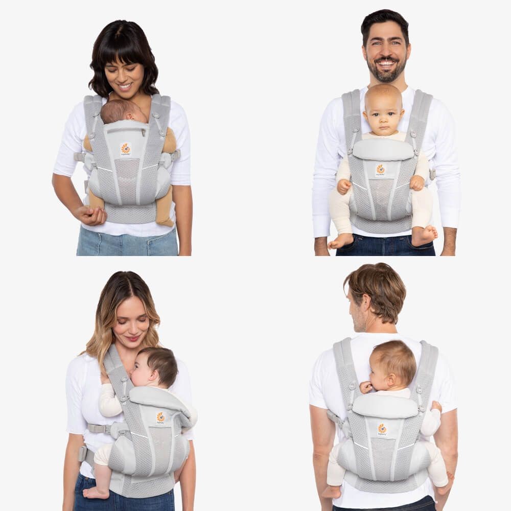 Mochila Portabebé Ergobaby OMNI Breeze con malla SoftFlex