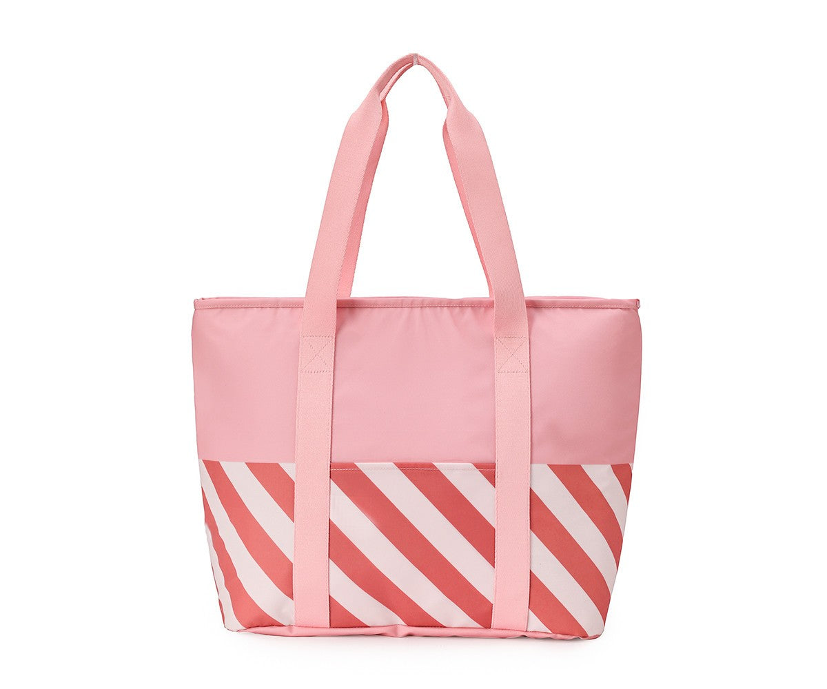 Bolso Nevera Monnëka Stripes Bloom & Blush