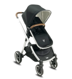 Cochecito duo Arrue OBE con plastico de lluvia