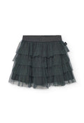 Falda tul Boboli con volantes