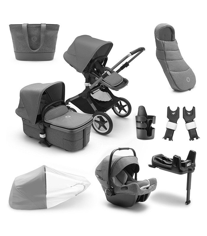 PACK PASEO PLUS Bugaboo Fox 3 Completo con Turtle y Base FIX