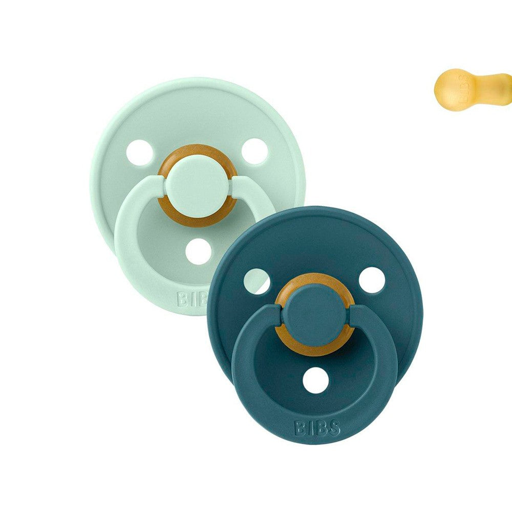 2 Chupetes BIBS Colour Round 0-6m