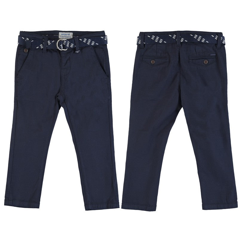 Pantalón chino pique Mayoral con cinturón