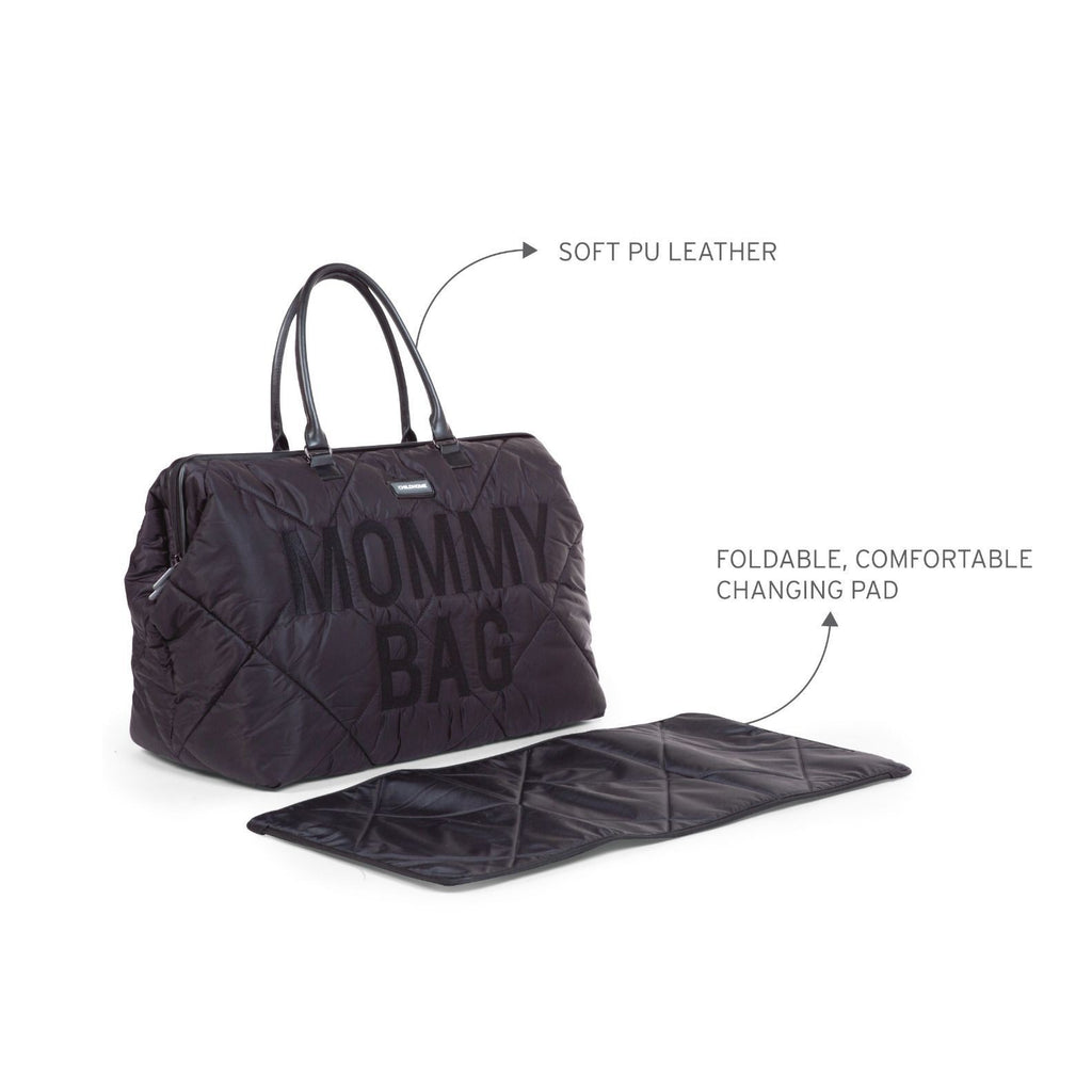 Bolso Maternidad Childhome Mommy Bag Acolchado con cambiador