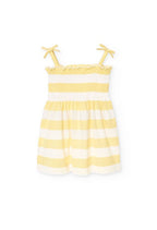 Vestido Boboli punto listado